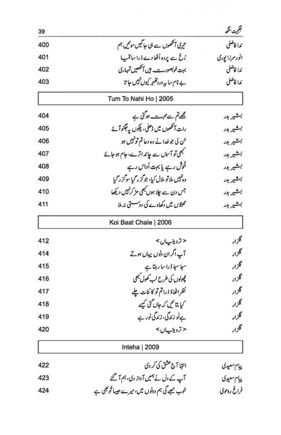 Jagjit Singh - Ghazlain Nazmain Geet (Premium Quality)